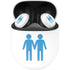 Blue Pride Google Pixel Buds Skin